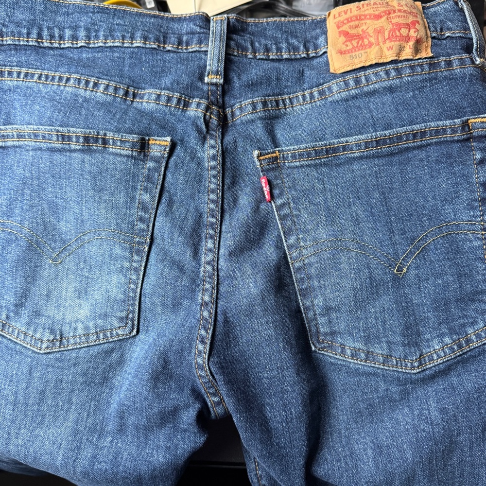 Levi's 510 Men's Denim Straight Jeans 31W 30L
